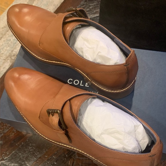 Cole Haan Other - Cole Haan Men's Tan Leather Derbys